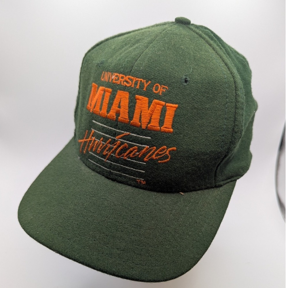 Vintage University of Miami‎ Hurricanes Signature Series snapback